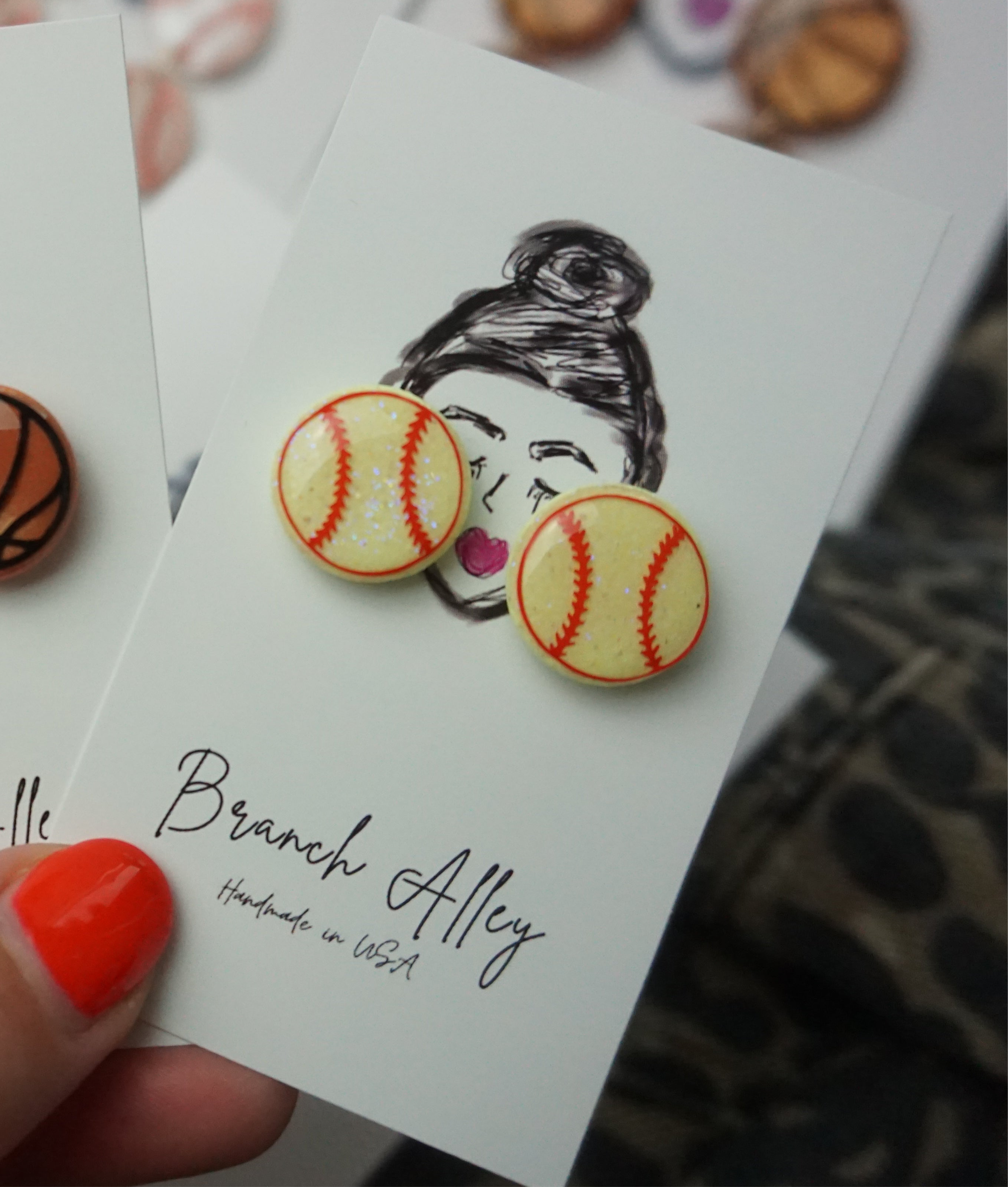 Softball stud