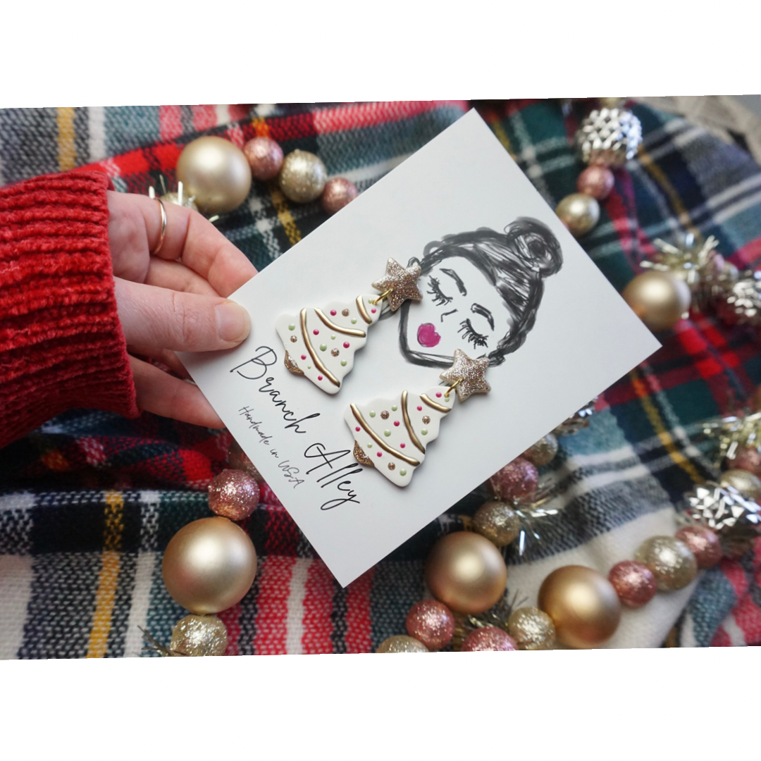 Twinkling lights tree